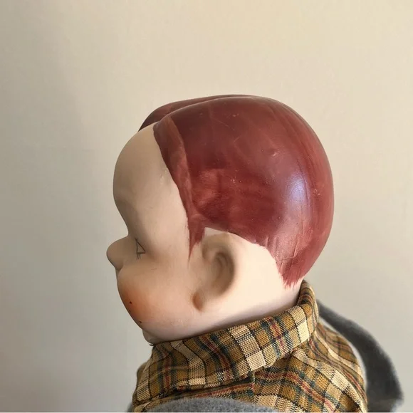 Dream Dolls Porcelain Boy Doll Hand Painted 15 Inch Vintage - Picture 9 of 12